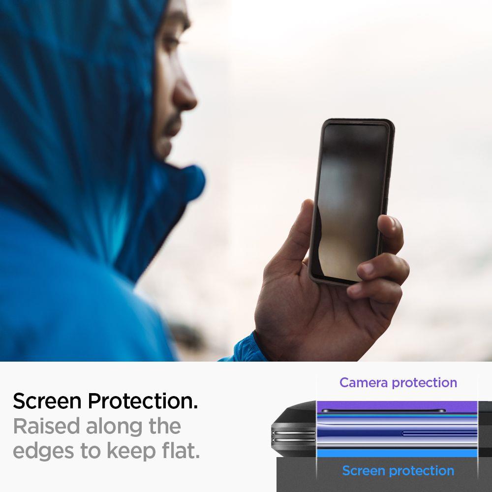 Pokrowiec Spigen Tough Armor szary Samsung Galaxy A21s / 3 Pokrowiec Spigen Tough Armor szary Samsung Galaxy A21s / 3