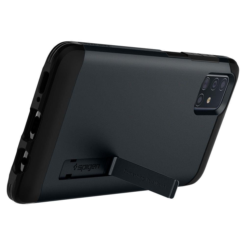 Pokrowiec Spigen Tough Armor szary Samsung Galaxy A51 / 8 Pokrowiec Spigen Tough Armor szary Samsung Galaxy A51 / 8