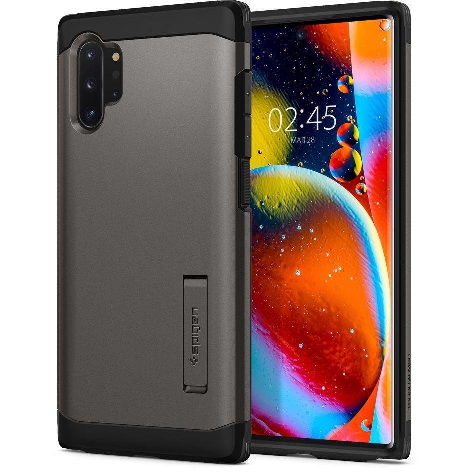 Pokrowiec Spigen Tough Armor szary Samsung Galaxy Note 10 Plus Pokrowiec Spigen Tough Armor szary Samsung Galaxy Note 10 Plus