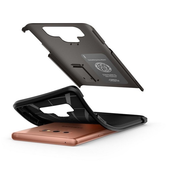 Pokrowiec Spigen Tough Armor szary Samsung Galaxy Note 9 / 7