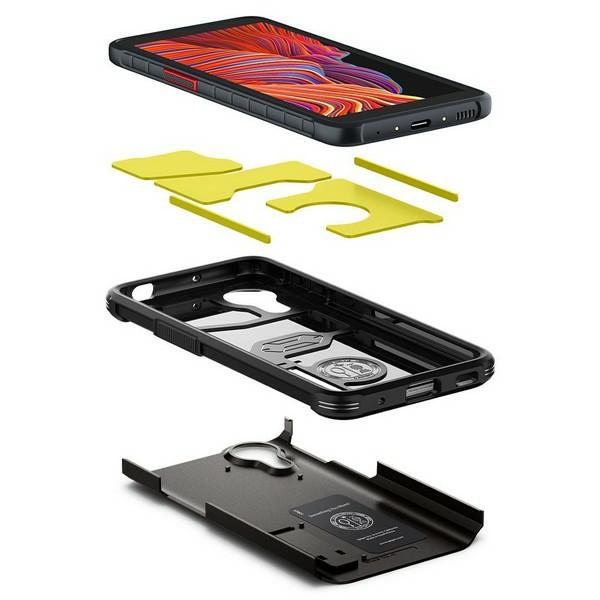 Pokrowiec Spigen Tough Armor szary Samsung Galaxy Xcover 5 / 6