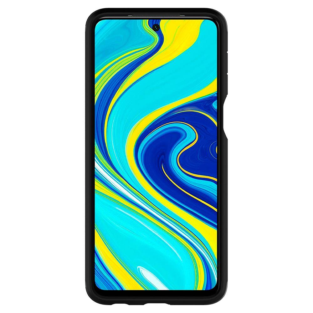 Pokrowiec Spigen Tough Armor szary Xiaomi Redmi Note 9 Pro / 3