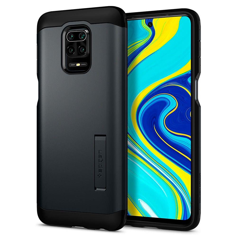 Pokrowiec Spigen Tough Armor szary Xiaomi Redmi Note 9S
