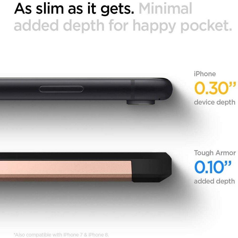 Pokrowiec Spigen Tough Armor złoty Apple iPhone SE 2020 / 7 Pokrowiec Spigen Tough Armor złoty Apple iPhone SE 2020 / 7