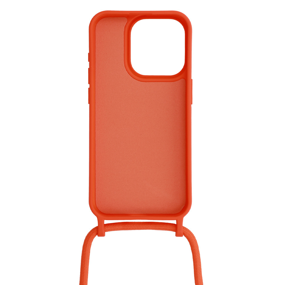 Pokrowiec Strap Silicone Case wzr 1 pomaraczowy Apple iPhone 15 Pro Max / 3