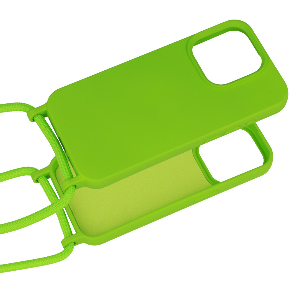 Pokrowiec Strap Silicone Case wzr 1 zielony Apple iPhone 13 Pro Max / 4