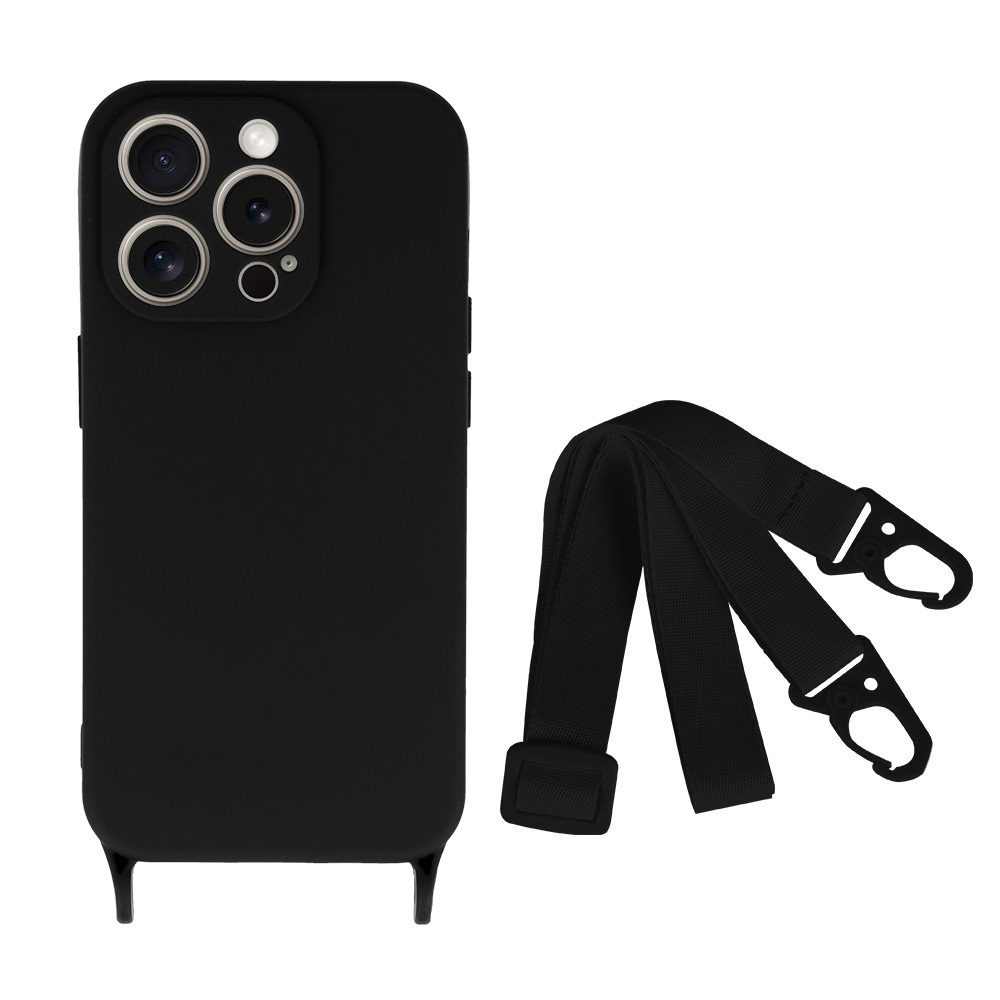 Pokrowiec Strap Silicone Case wzr 2 czarny Apple iPhone 13 Pro Max / 2