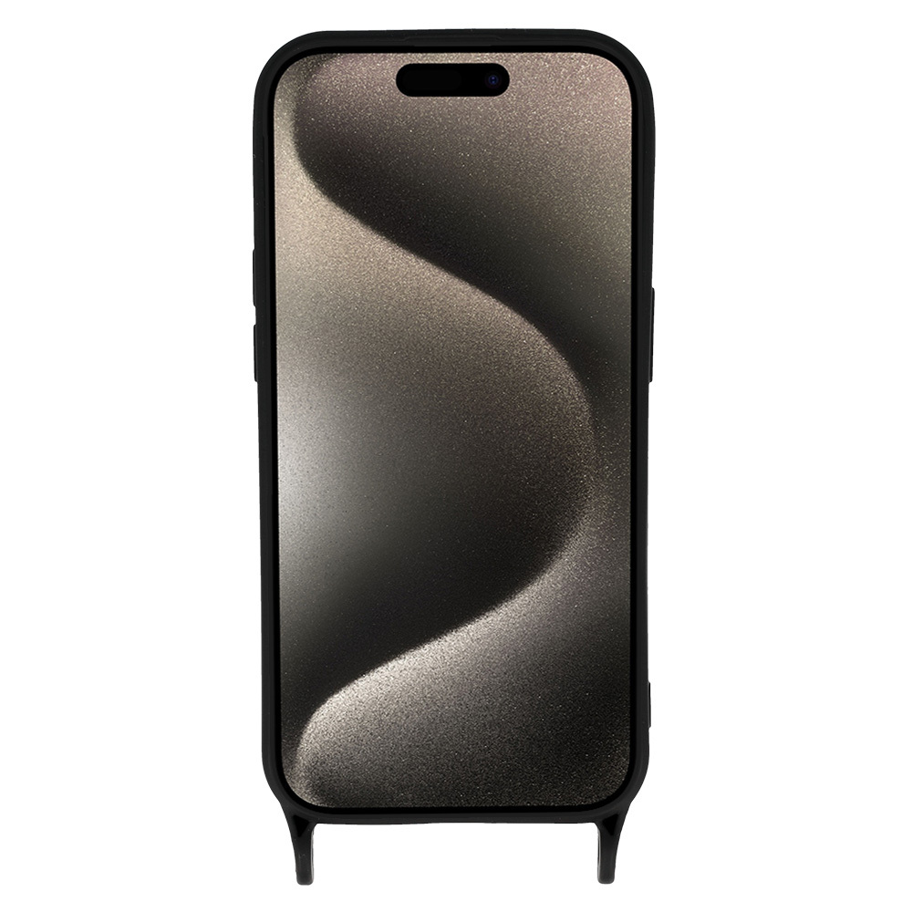 Pokrowiec Strap Silicone Case wzr 2 czarny Apple iPhone 15 Pro Max / 3