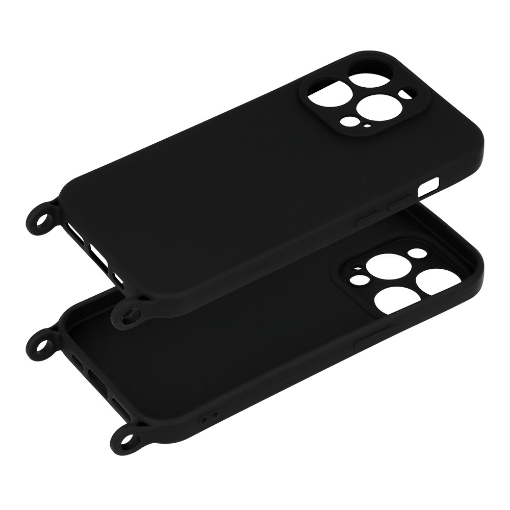 Pokrowiec Strap Silicone Case wzr 2 czarny Apple iPhone 15 Pro / 4