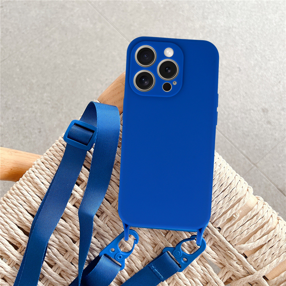 Pokrowiec Strap Silicone Case wzr 2 niebieski Apple iPhone 12 Pro / 7