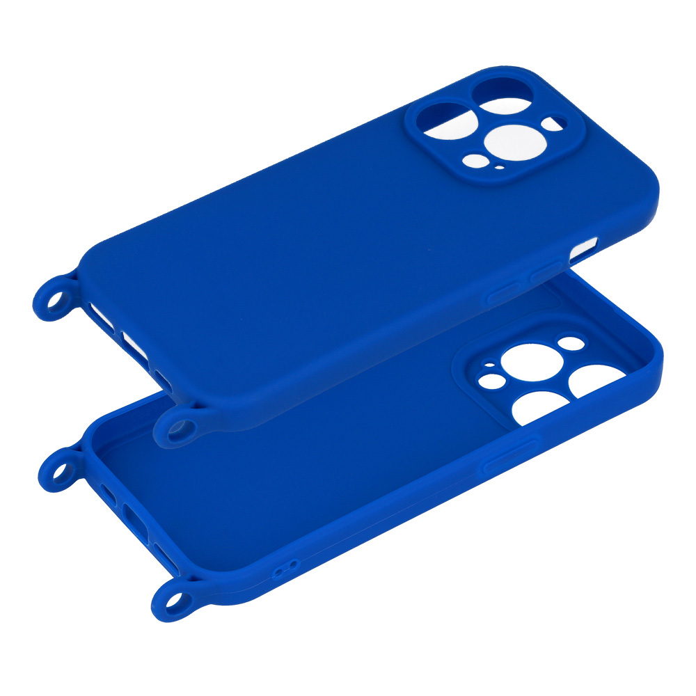 Pokrowiec Strap Silicone Case wzr 2 niebieski Apple iPhone 15 Pro Max / 4