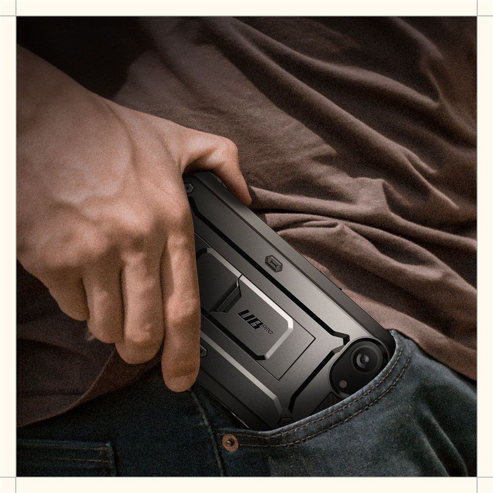 Pokrowiec Supcase Unicorn Beetle Pro czarny Apple iPhone 16e / 6