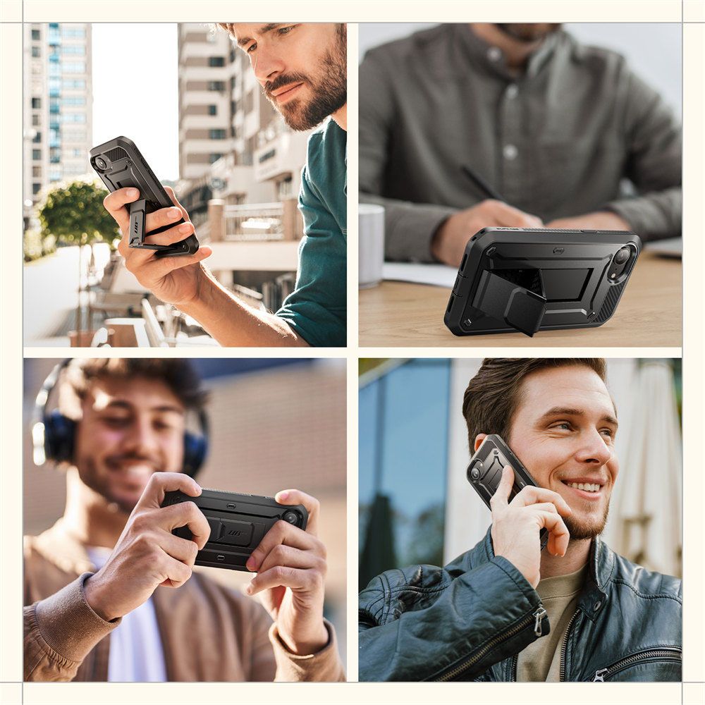 Pokrowiec Supcase Unicorn Beetle Pro czarny Apple iPhone 16e / 7