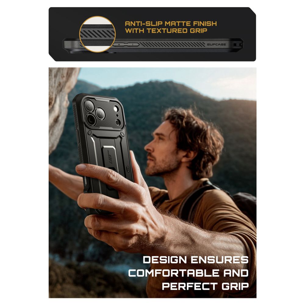 Pokrowiec Supcase Unicorn Beetle Pro czarny Apple iPhone 17 Pro Max / 5 Pokrowiec Supcase Unicorn Beetle Pro czarny Apple iPhone 17 Pro Max / 5