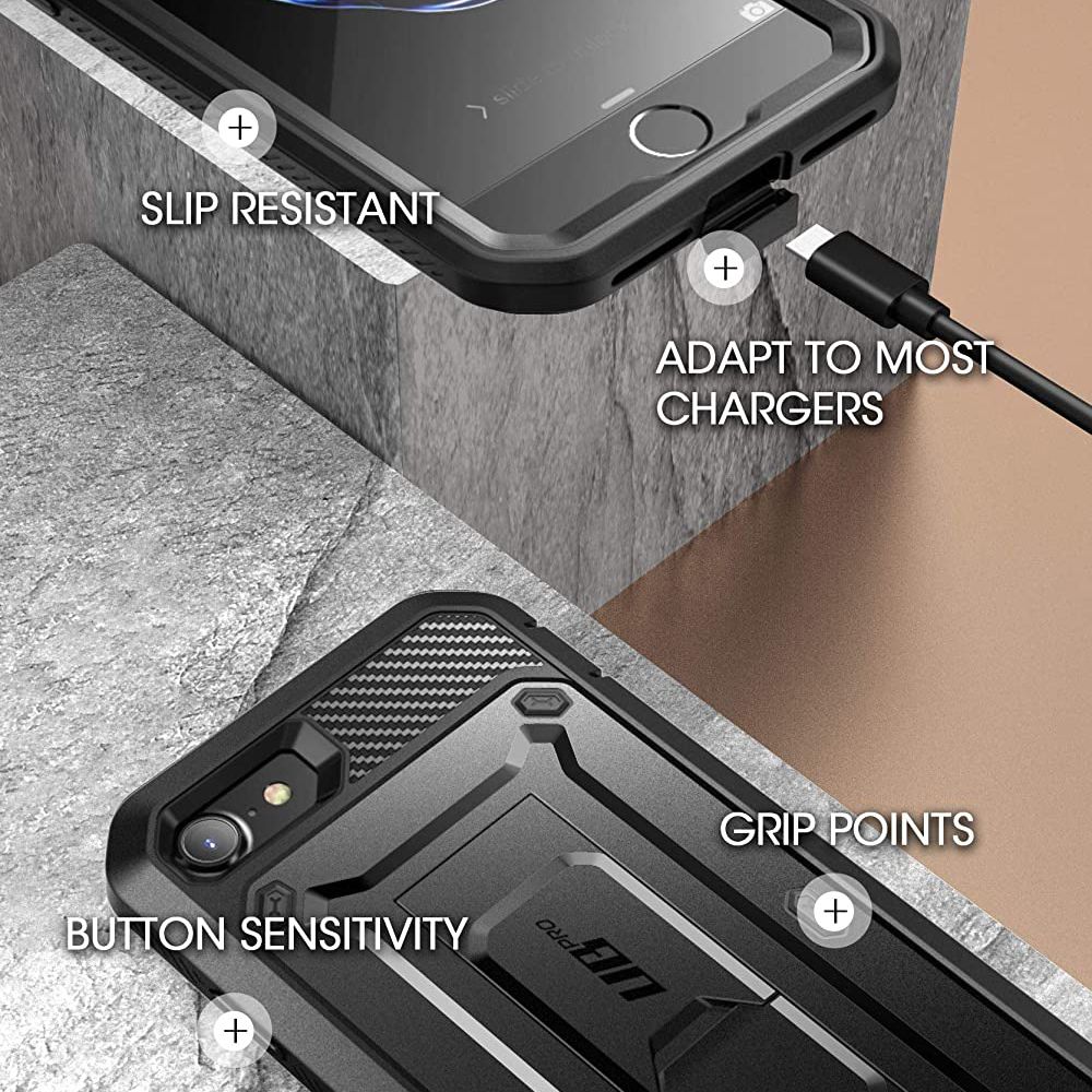 Pokrowiec Supcase Unicorn Beetle Pro czarny Apple iPhone 8 / 7