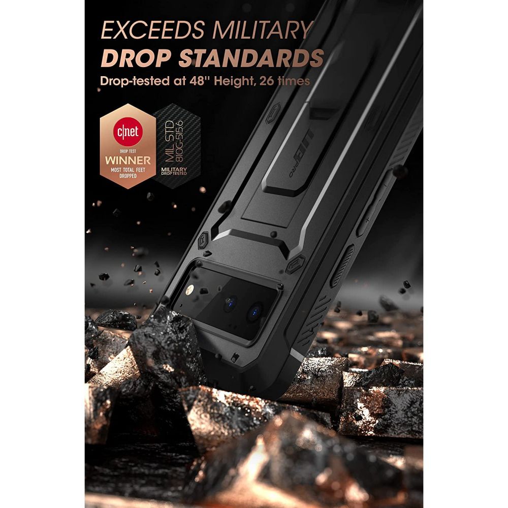 Pokrowiec Supcase Unicorn Beetle Pro czarny Google Pixel 6 / 3