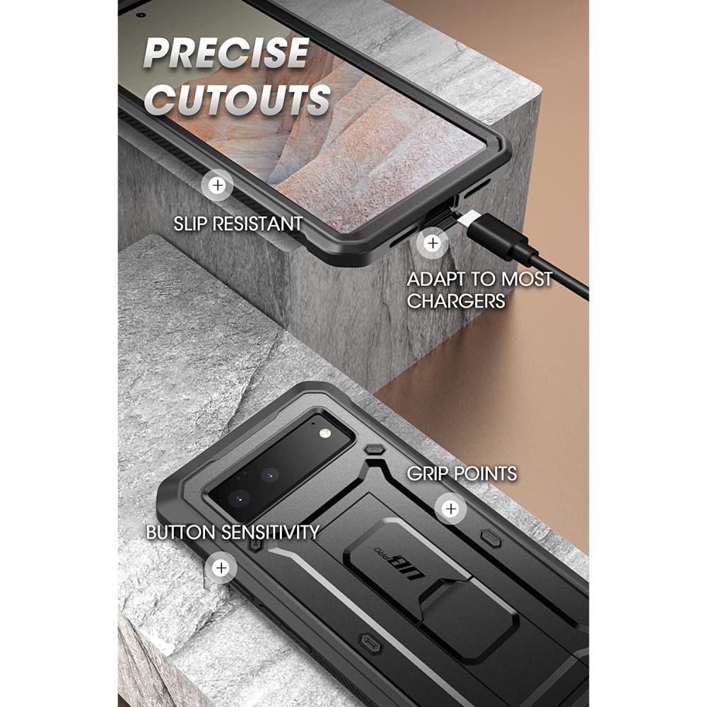 Pokrowiec Supcase Unicorn Beetle Pro czarny Google Pixel 6 / 7