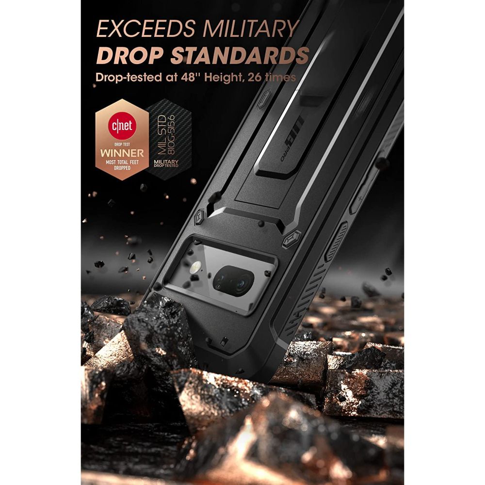 Pokrowiec Supcase Unicorn Beetle Pro czarny Google Pixel 7 / 3