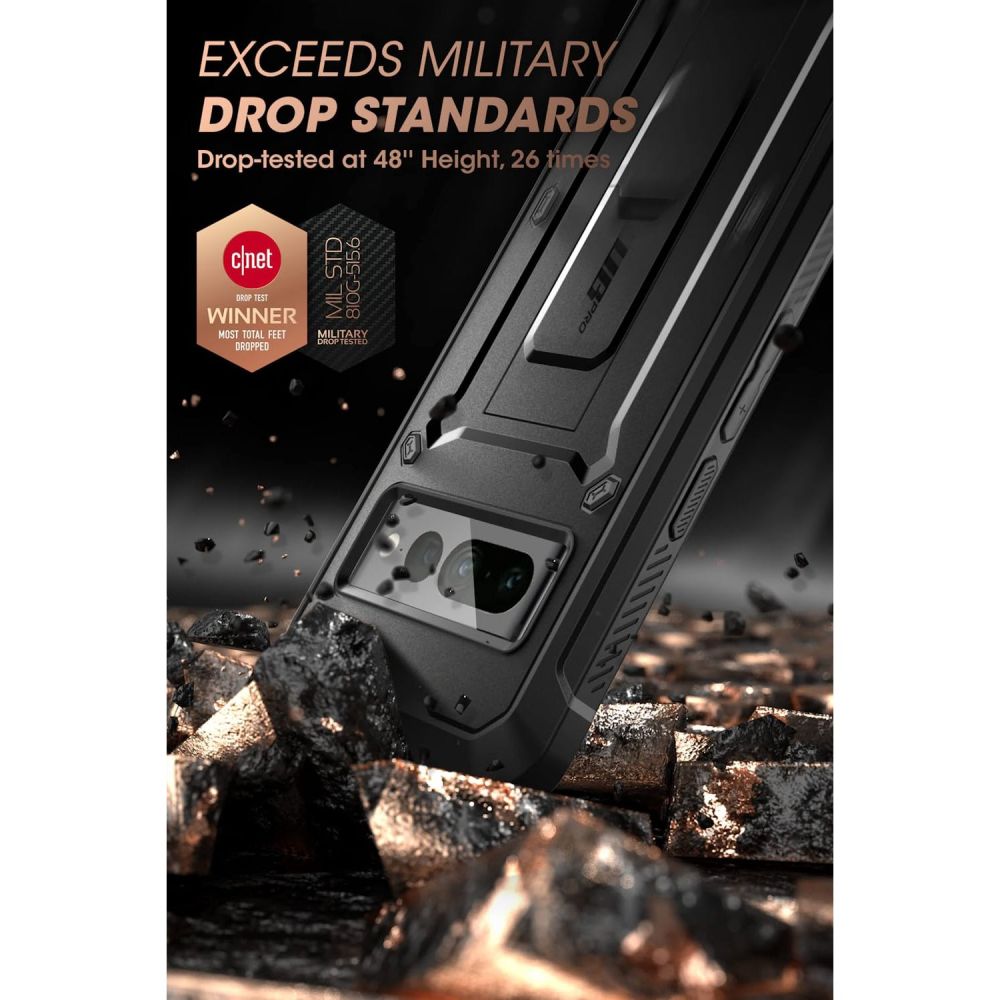 Pokrowiec Supcase Unicorn Beetle Pro czarny Google Pixel 7 Pro / 3