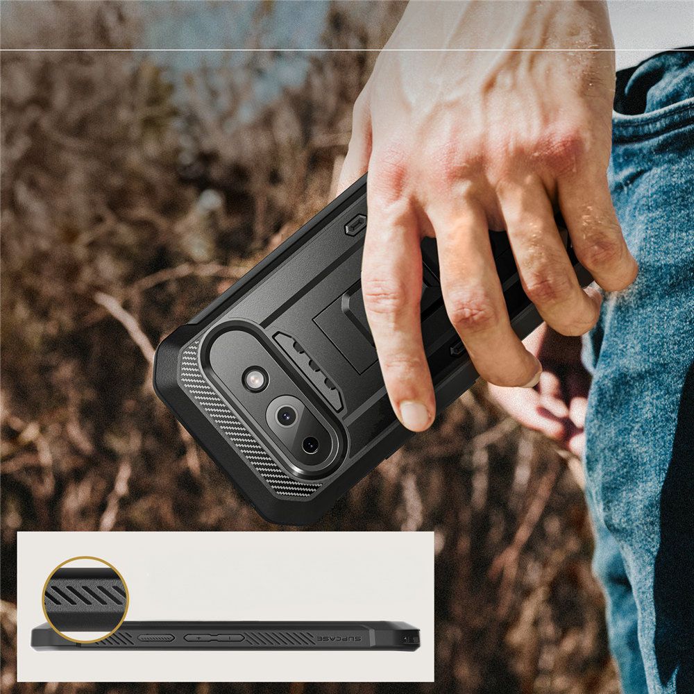 Pokrowiec Supcase Unicorn Beetle Pro czarny Google Pixel 9A / 6