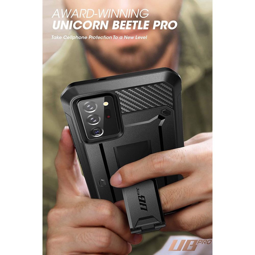 Pokrowiec Supcase Unicorn Beetle Pro czarny Samsung Galaxy Note 20 Ultra / 7