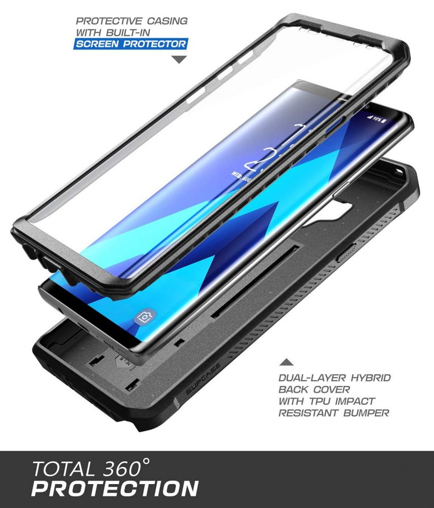 Pokrowiec Supcase Unicorn Beetle Pro czarny Samsung Galaxy Note 9 / 4