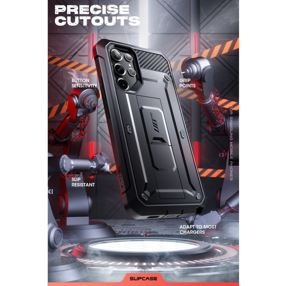 Pokrowiec Supcase Unicorn Beetle Pro czarny Samsung Galaxy S23 Ultra / 8