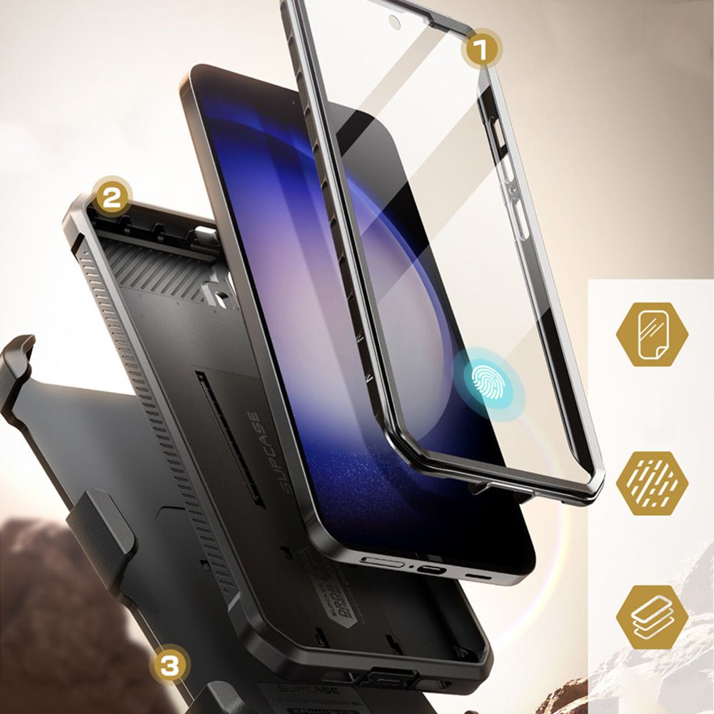 Pokrowiec Supcase Unicorn Beetle Pro czarny Samsung Galaxy S24 Plus / 4