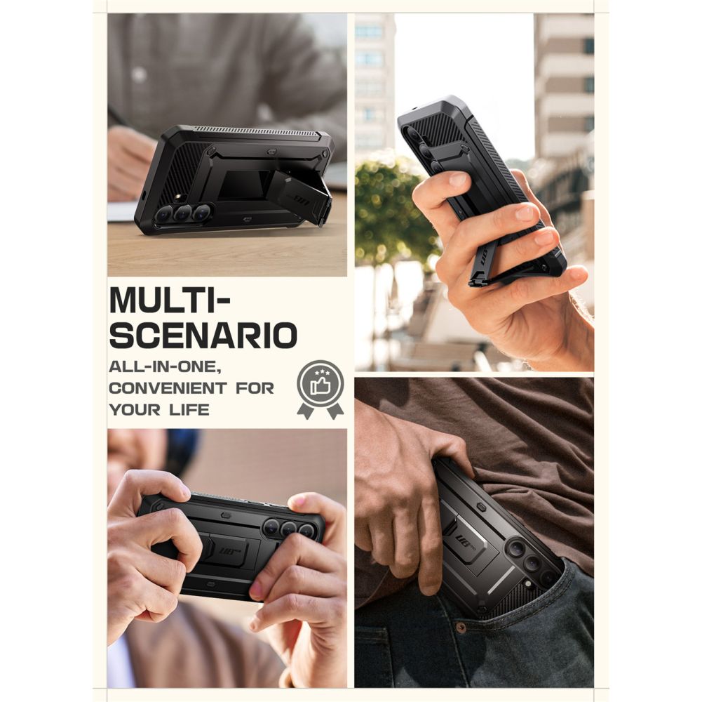 Pokrowiec Supcase Unicorn Beetle Pro czarny Samsung Galaxy S25 FE / 8