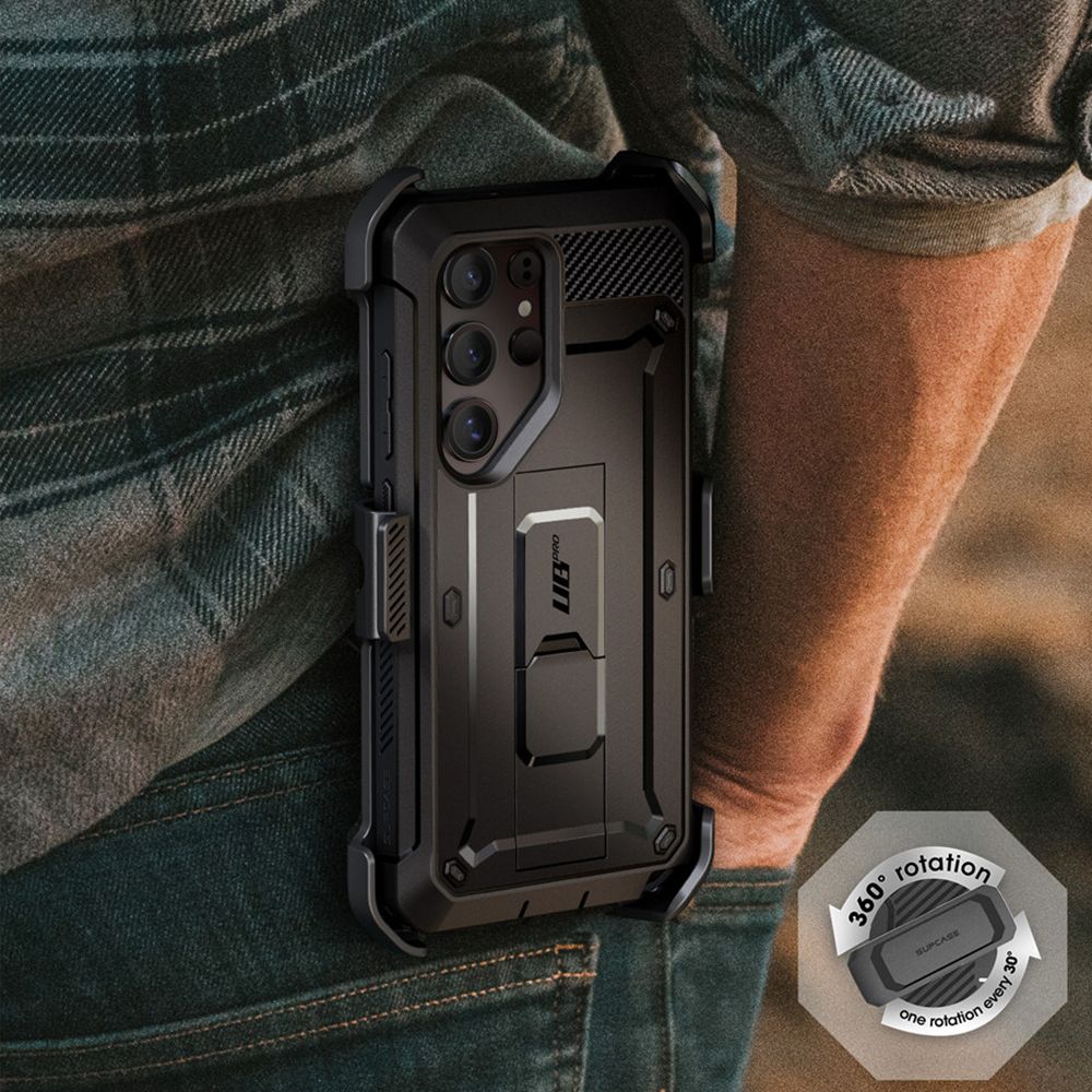 Pokrowiec Supcase Unicorn Beetle Pro czarny Samsung Galaxy S25 Ultra / 5