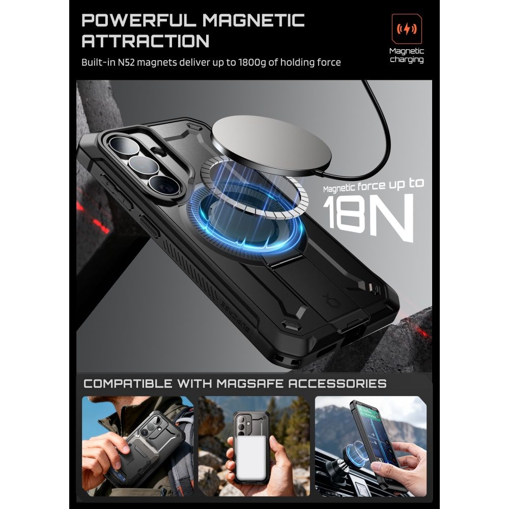 Pokrowiec Supcase Unicorn Beetle Pro czarny Samsung Galaxy S26 / 4 Pokrowiec Supcase Unicorn Beetle Pro czarny Samsung Galaxy S26 / 4