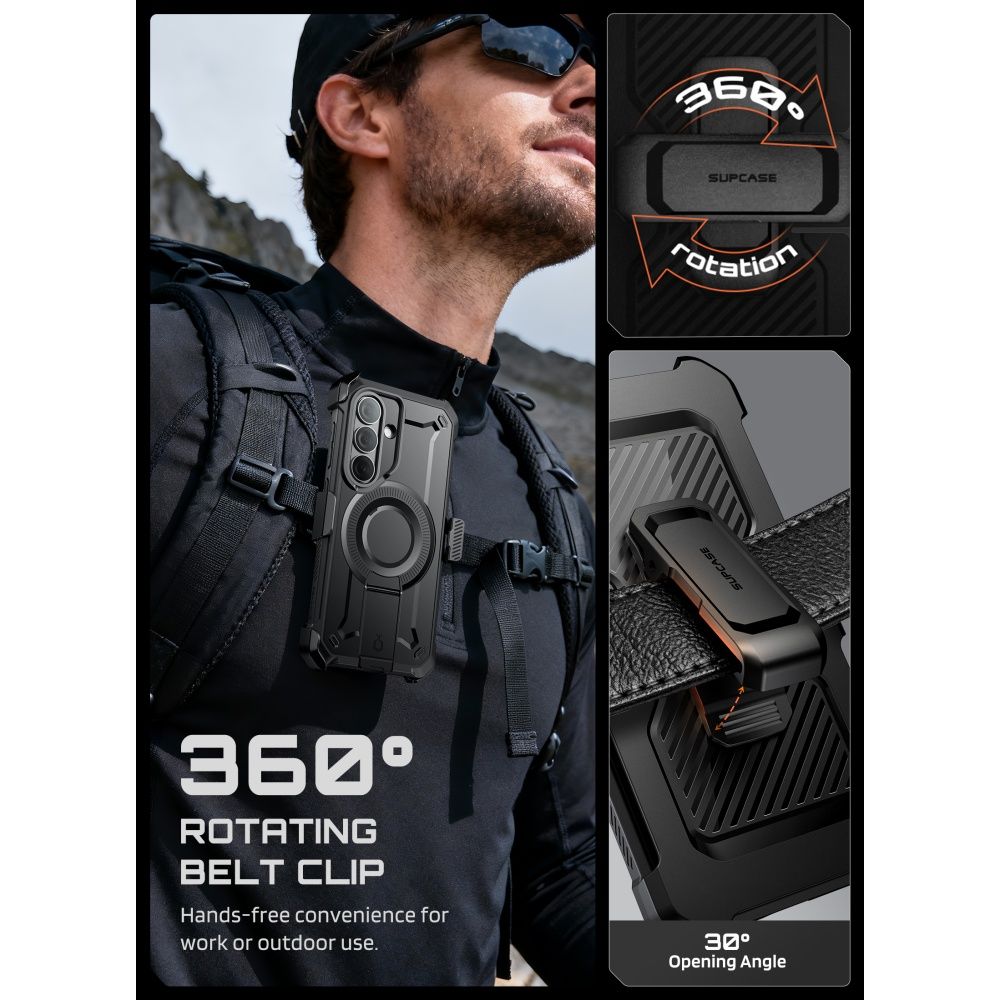 Pokrowiec Supcase Unicorn Beetle Pro czarny Samsung Galaxy S26 Plus / 7