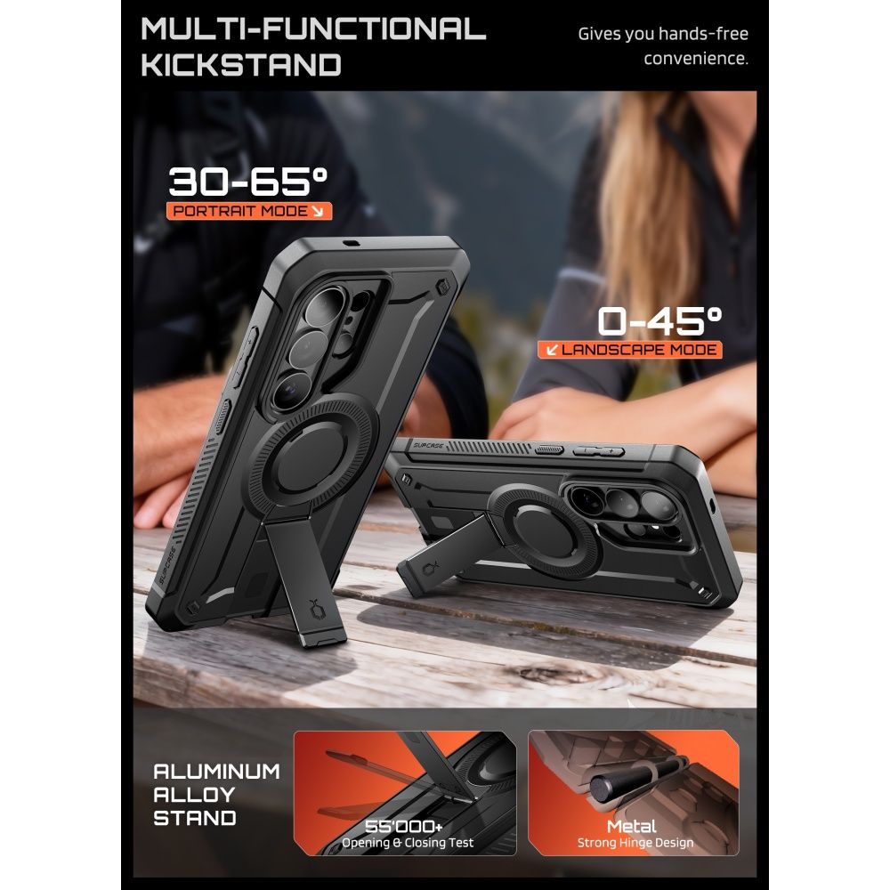 Pokrowiec Supcase Unicorn Beetle Pro czarny Samsung Galaxy S26 Ultra / 6 Pokrowiec Supcase Unicorn Beetle Pro czarny Samsung Galaxy S26 Ultra / 6