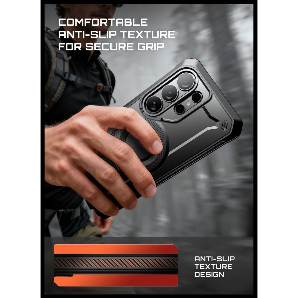 Pokrowiec Supcase Unicorn Beetle Pro czarny Samsung Galaxy S26 Ultra / 8 Pokrowiec Supcase Unicorn Beetle Pro czarny Samsung Galaxy S26 Ultra / 8