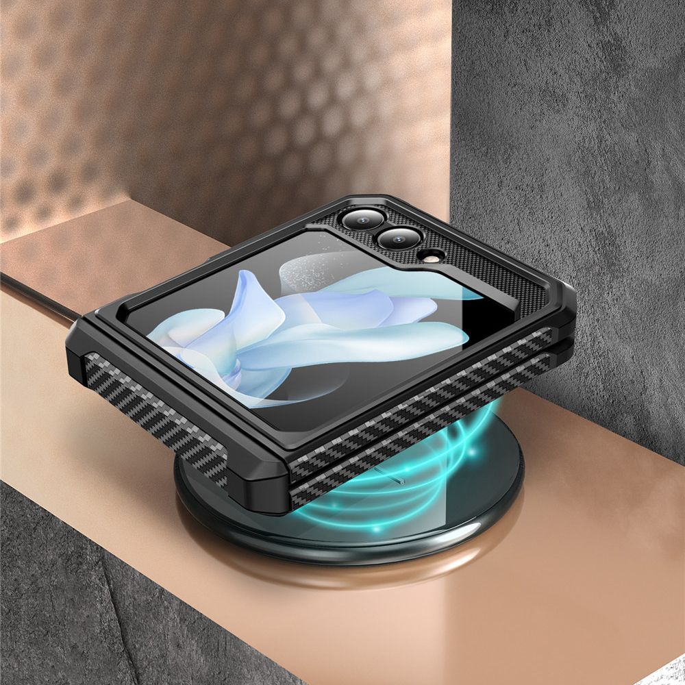 Pokrowiec Supcase Unicorn Beetle Pro czarny Samsung Galaxy Z Flip 5 / 5