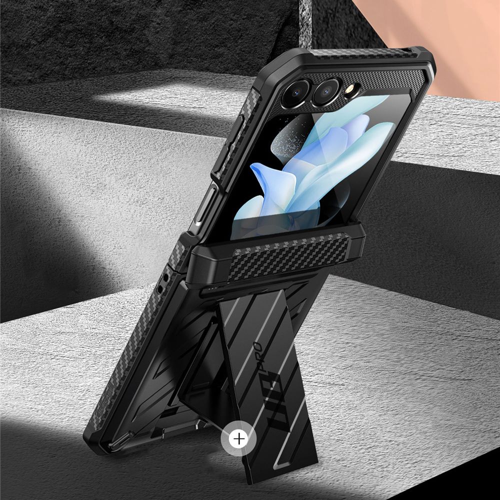 Pokrowiec Supcase Unicorn Beetle Pro czarny Samsung Galaxy Z Flip 5 / 7
