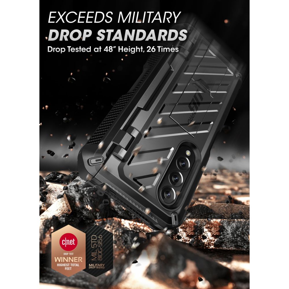 Pokrowiec Supcase Unicorn Beetle Pro czarny Samsung Galaxy Z Fold 4 / 2