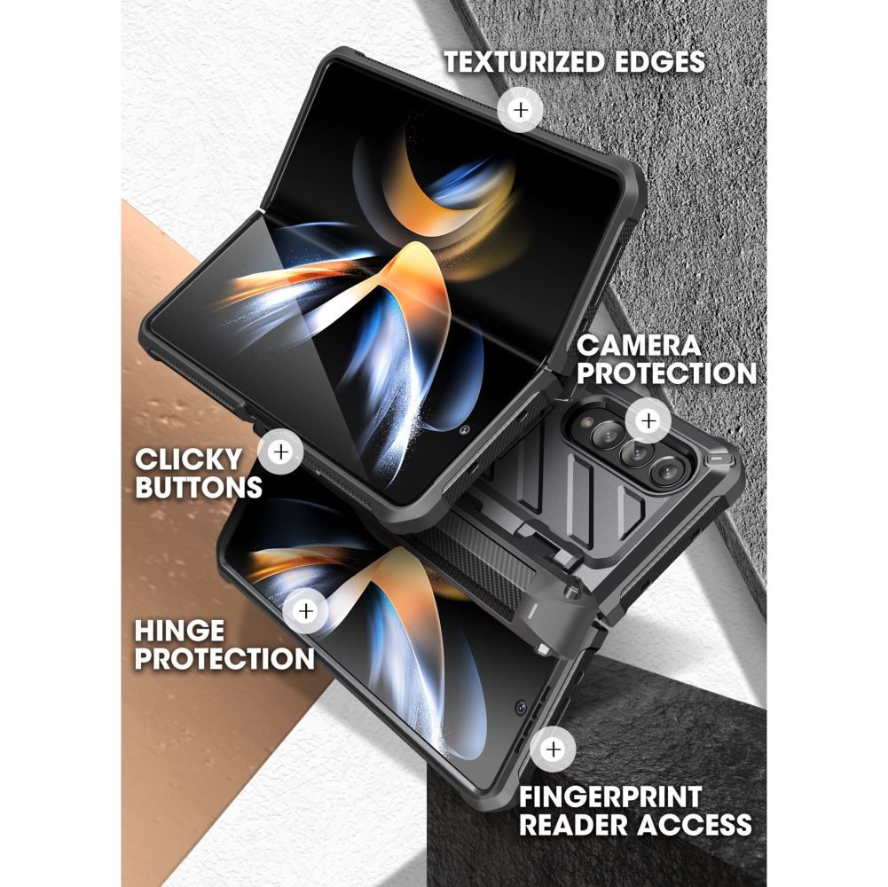 Pokrowiec Supcase Unicorn Beetle Pro czarny Samsung Galaxy Z Fold 4 / 6