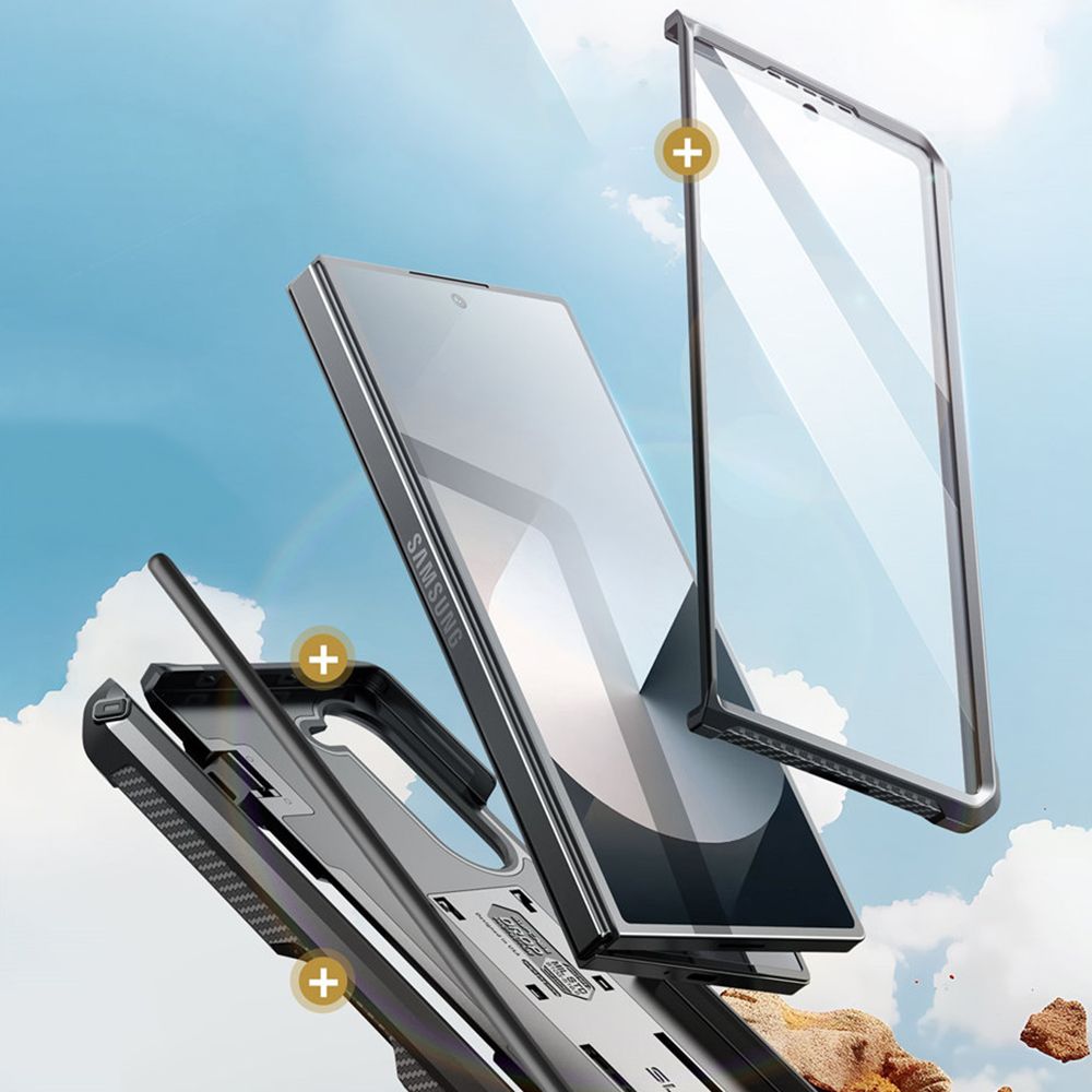 Pokrowiec Supcase Unicorn Beetle Pro czarny Samsung Galaxy Z Fold 6 / 5