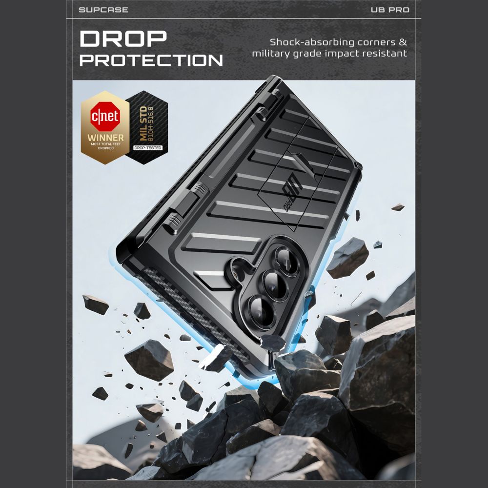 Pokrowiec Supcase Unicorn Beetle Pro czarny Samsung Galaxy Z Fold 7 / 2