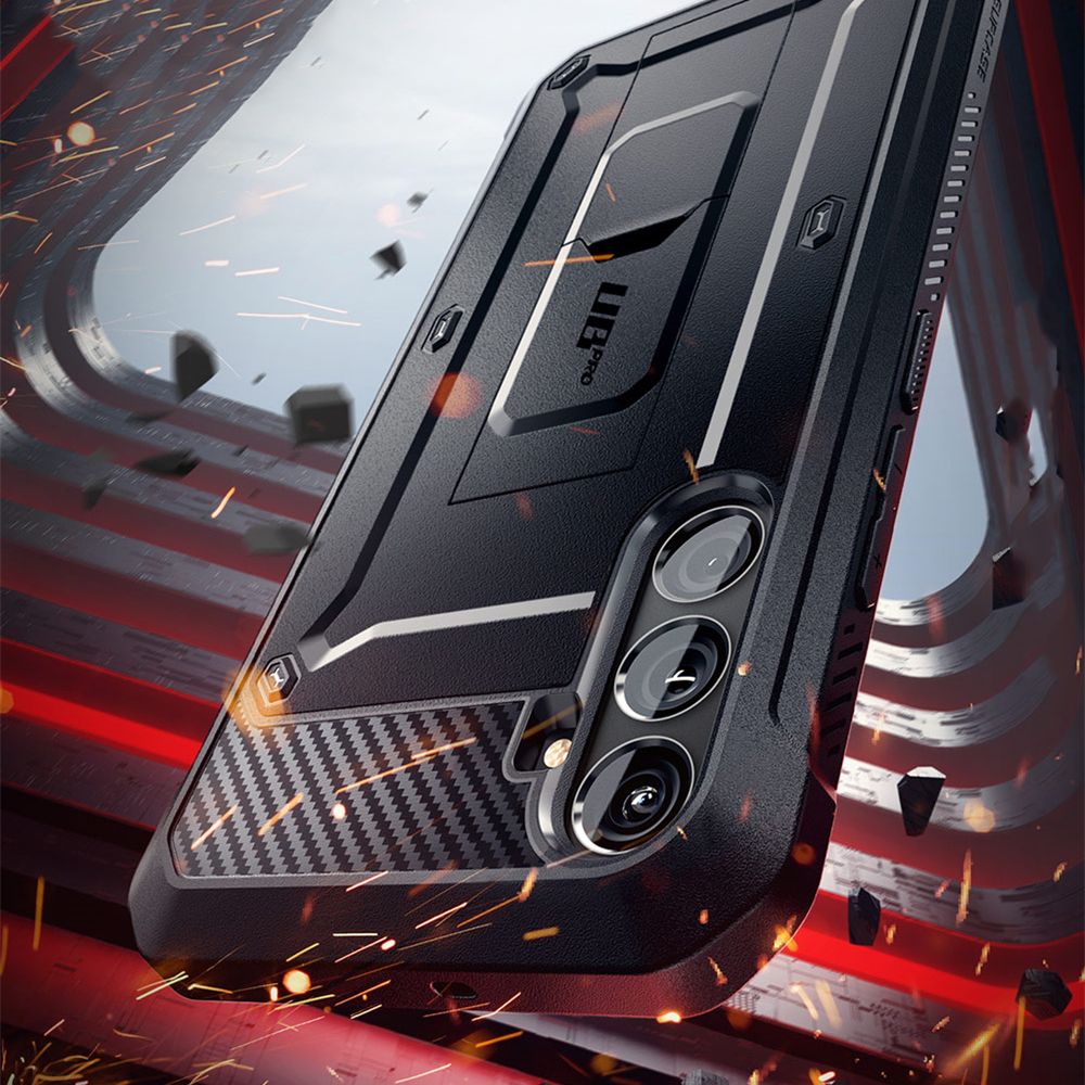 Pokrowiec Supcase Unicorn Beetle Pro czarny Samsung Galaxy S24 FE / 2