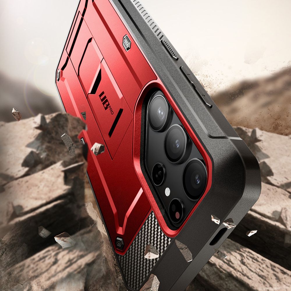 Pokrowiec Supcase Unicorn Beetle Pro czerwony Samsung Galaxy S24 Ultra / 3