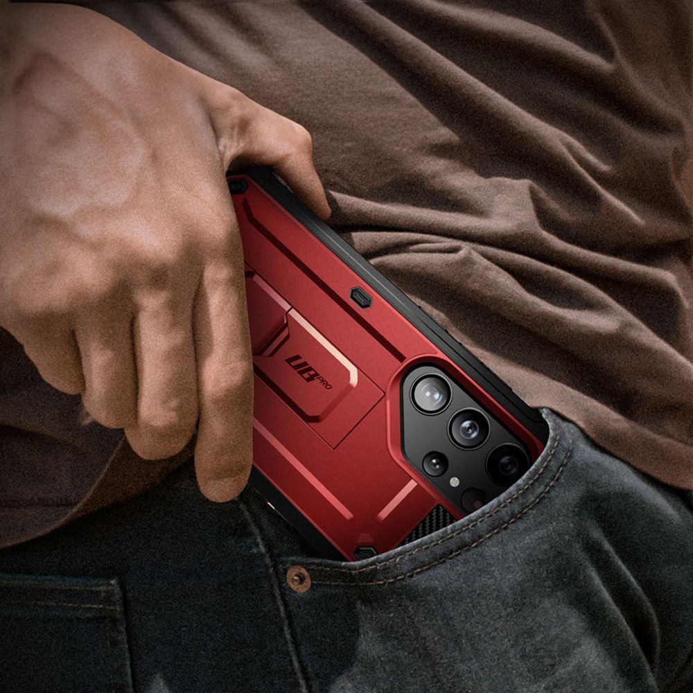 Pokrowiec Supcase Unicorn Beetle Pro czerwony Samsung Galaxy S24 Ultra / 7