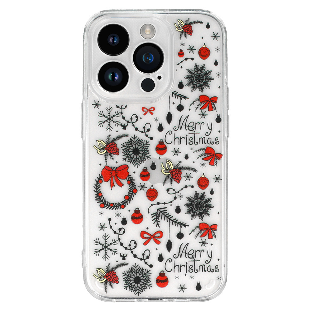 Pokrowiec �wi�teczny case wz�r 5 clear Apple iPhone 13 Pro Max / 2
