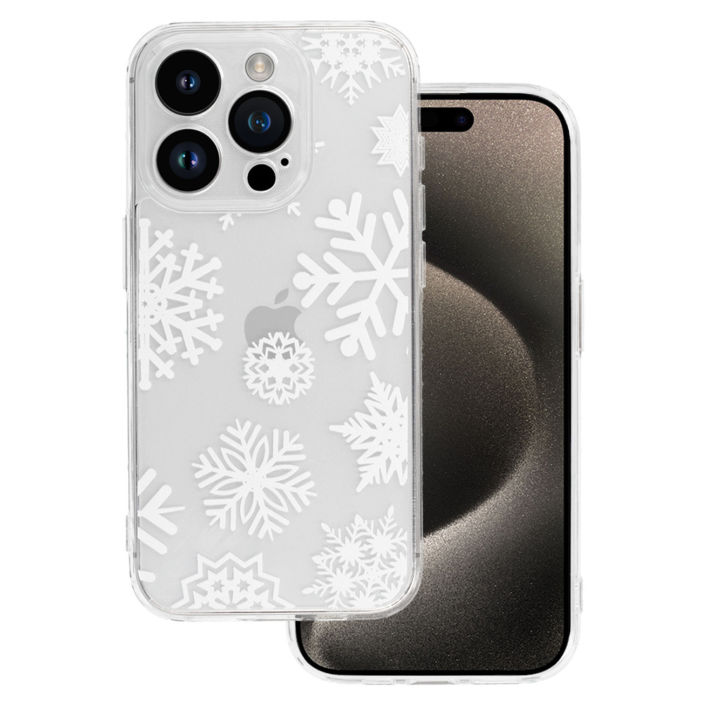 Pokrowiec �wi�teczny Christmas Clear Case wz�r 4 Apple iPhone 14