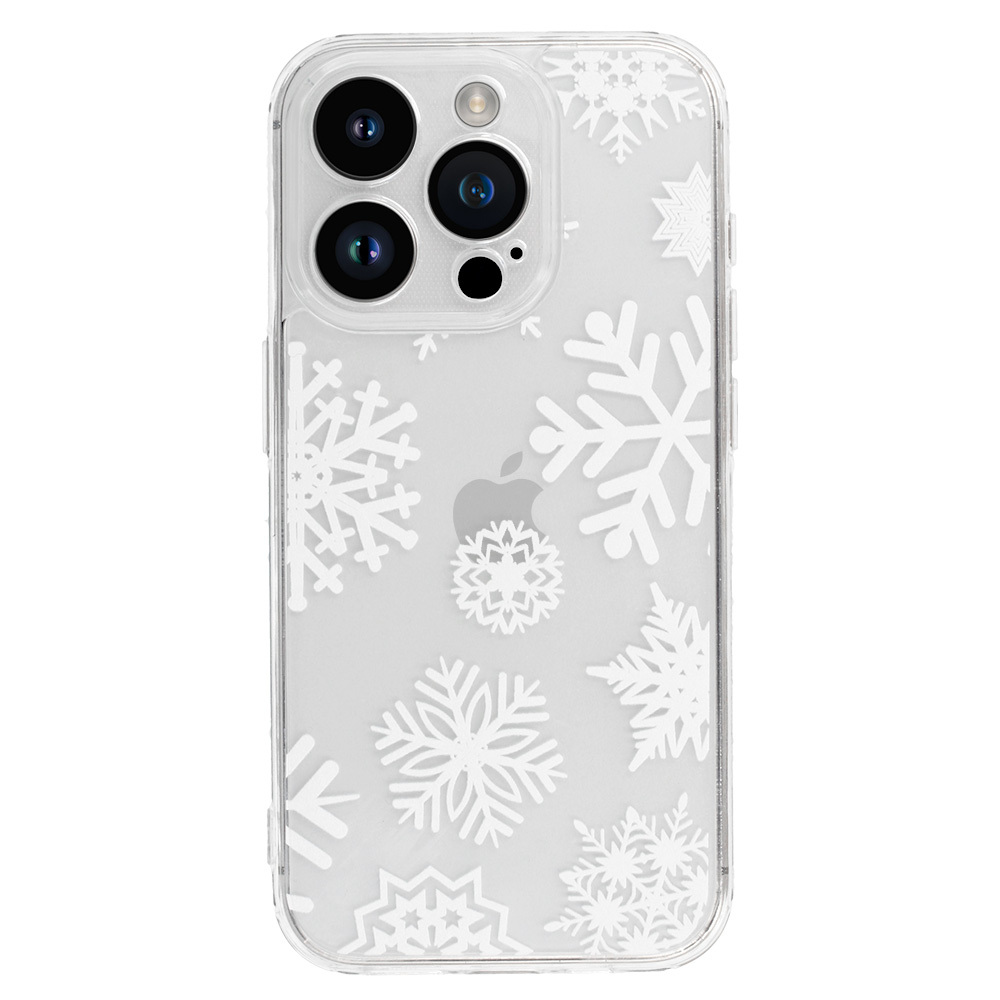 Pokrowiec �wi�teczny Christmas Clear Case wz�r 4 Apple iPhone 14 / 2