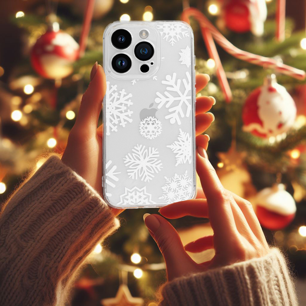 Pokrowiec �wi�teczny Christmas Clear Case wz�r 4 Apple iPhone 16 Pro / 5