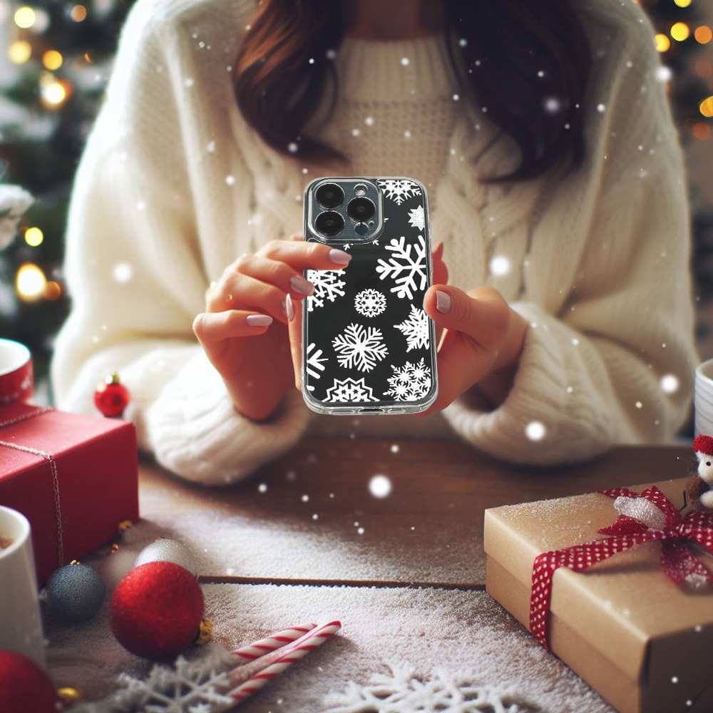 Pokrowiec �wi�teczny Christmas Clear Case wz�r 4 Apple iPhone 16 Pro / 6