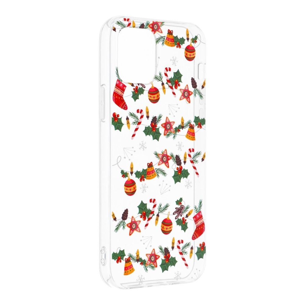 Pokrowiec �wi�teczny zimowy wz�r �a�cuch Samsung A32 Lte / 8