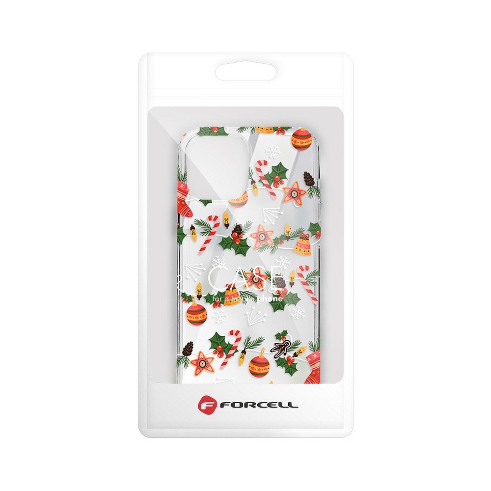 Pokrowiec �wi�teczny zimowy wz�r �a�cuch Xiaomi Redmi Note 10 5G / 3